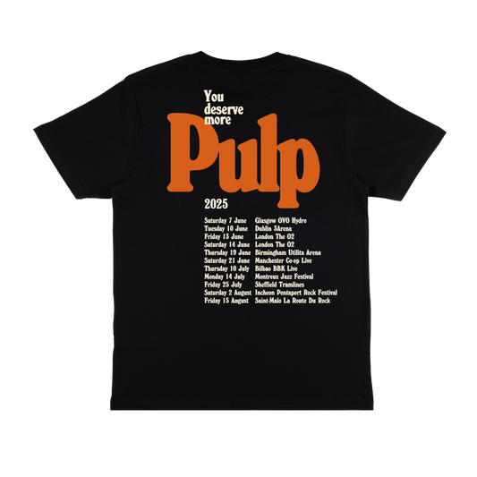 More 2025 Tour T-Shirt Black