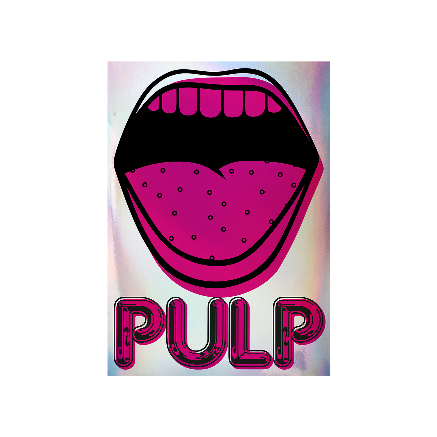 Pulp Mirrorboard Poster