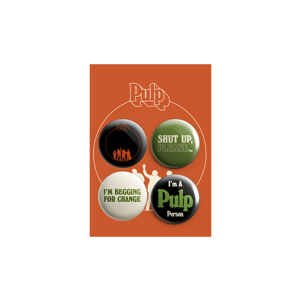 Begging Badge Set