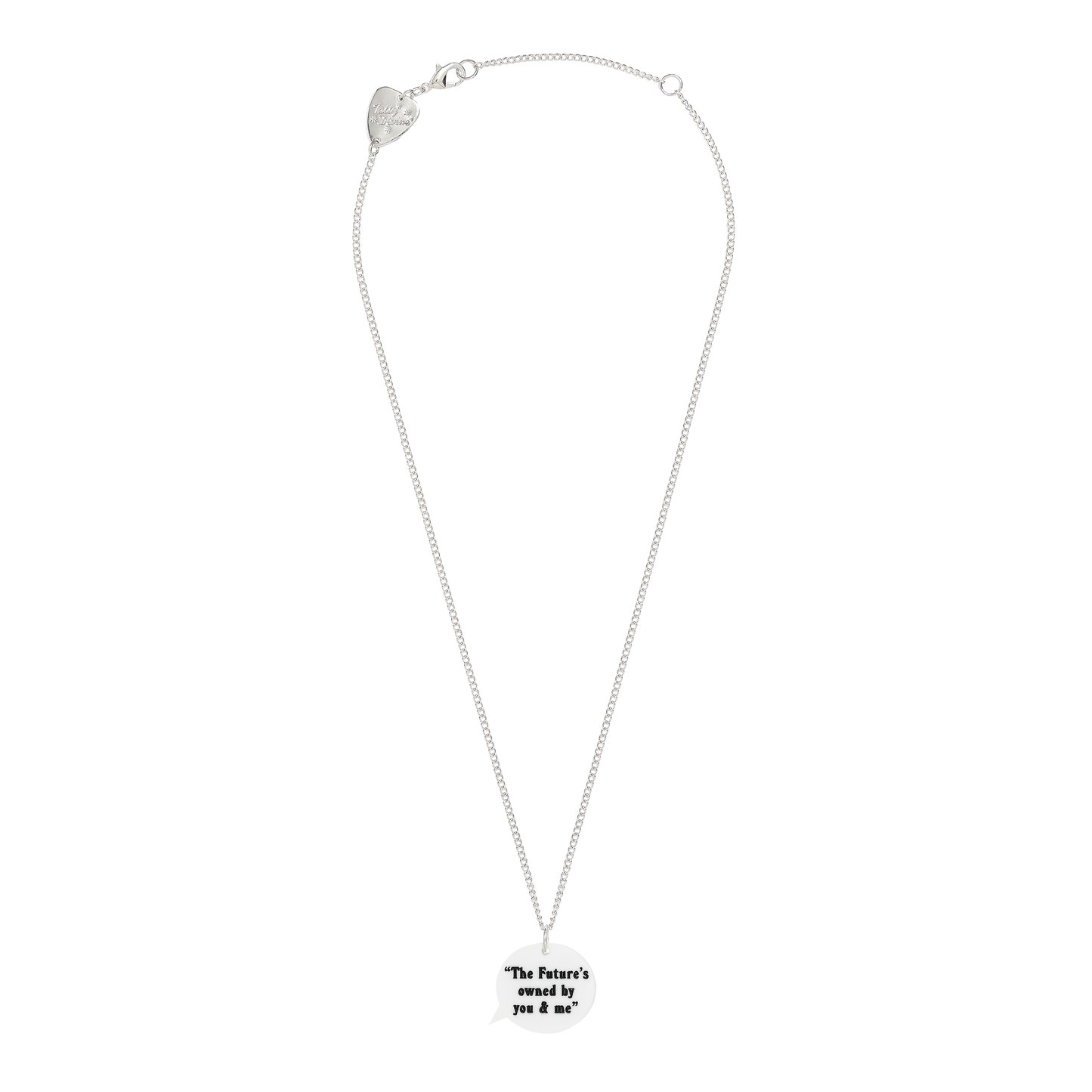 Tatty Devine x Pulp Speech Bubble Necklace - The Future’s Owned