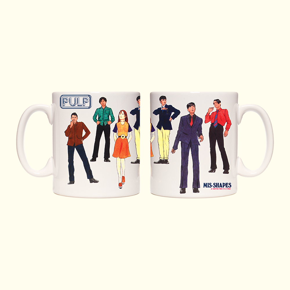 Mis Shapes Mug White