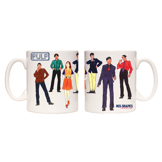 Mis Shapes Mug White
