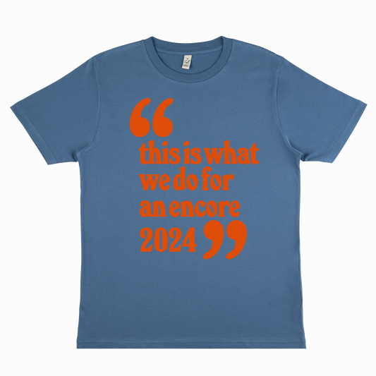 Faded Denim This Is What We Do T-Shirt