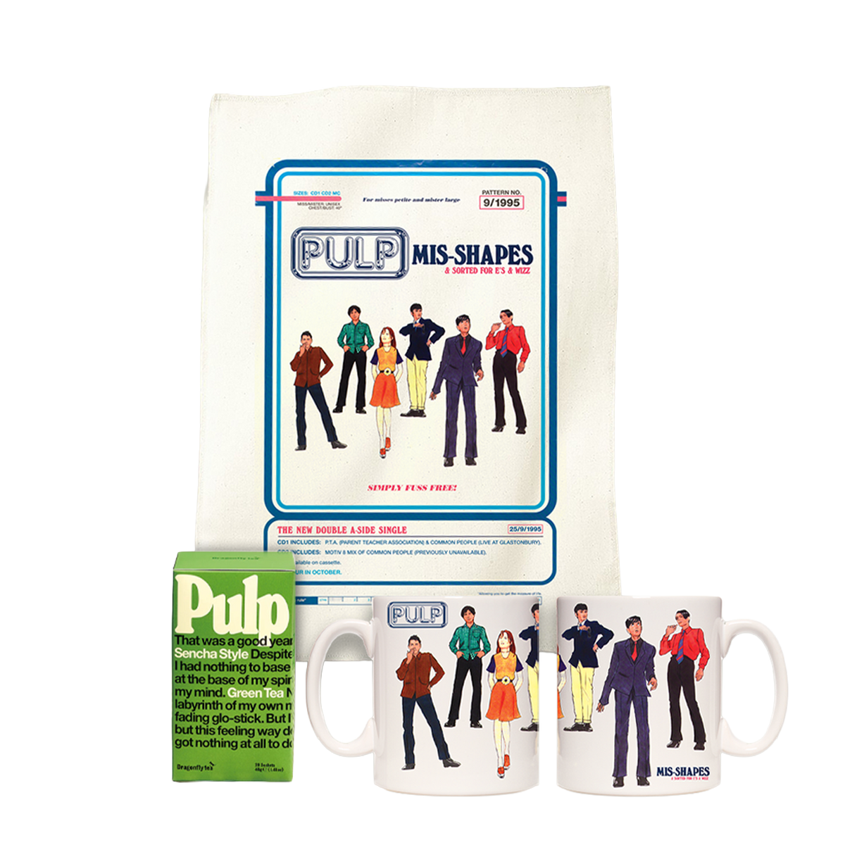 Mis Shapes Tea Set