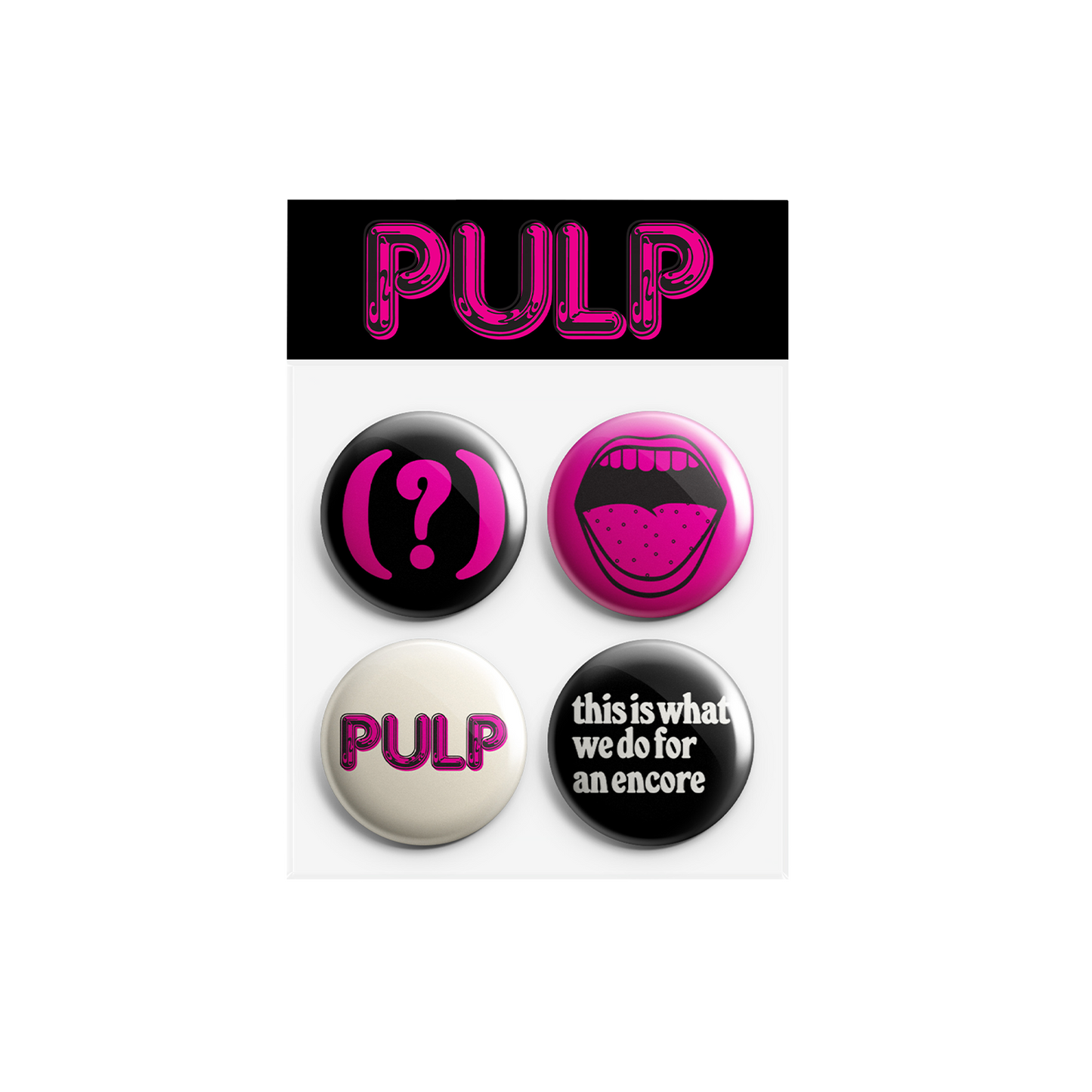 Pulp Badge Set
