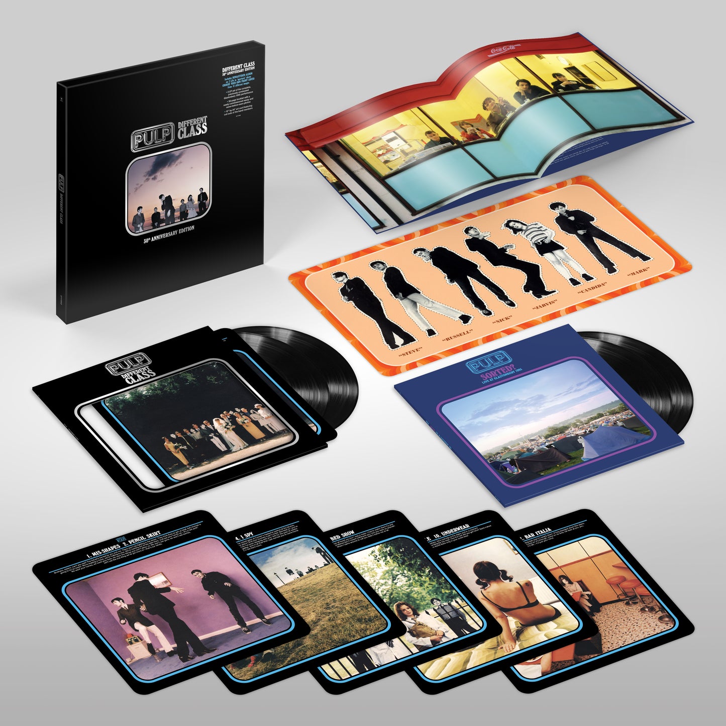 Different Class 30th Anniversary 4LP + Sticker Sheet