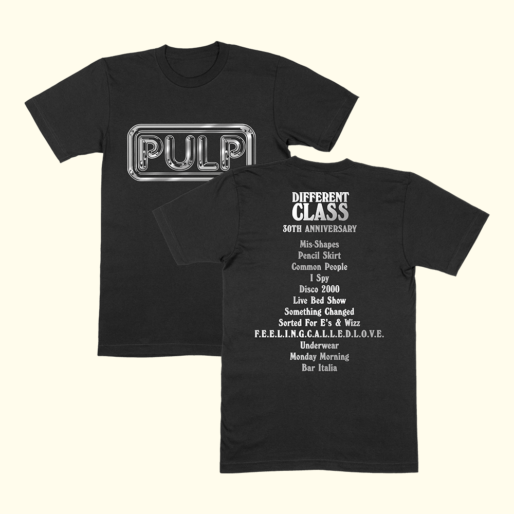 DC30 Silver Logo T-Shirt Black