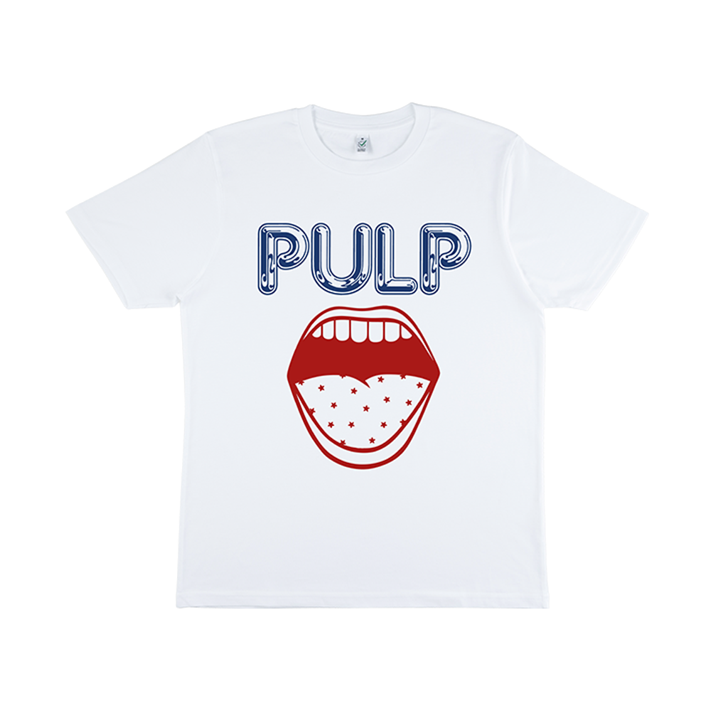 US Tour Big Mouth” White T-Shirt