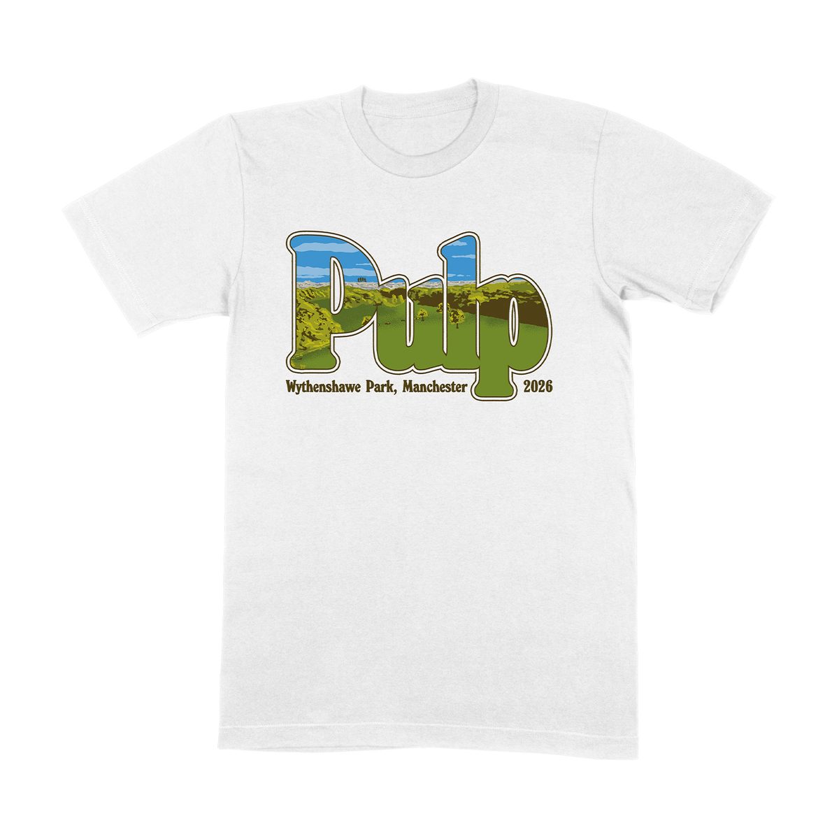 Wythenshawe Park Event T Shirt - Ltd Edition “Online White"