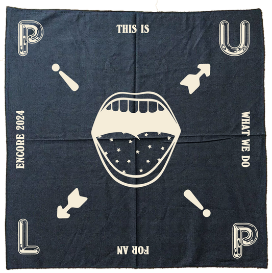 US Tour “Encore" Navy Bandana
