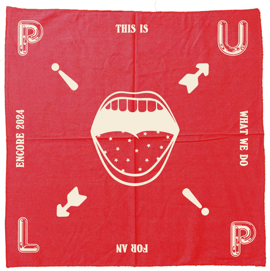 US Tour “Encore" Red Bandana