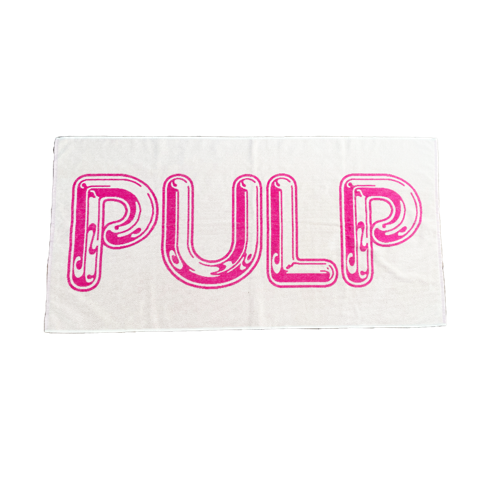 Pulp Woven Logo Beach Towel